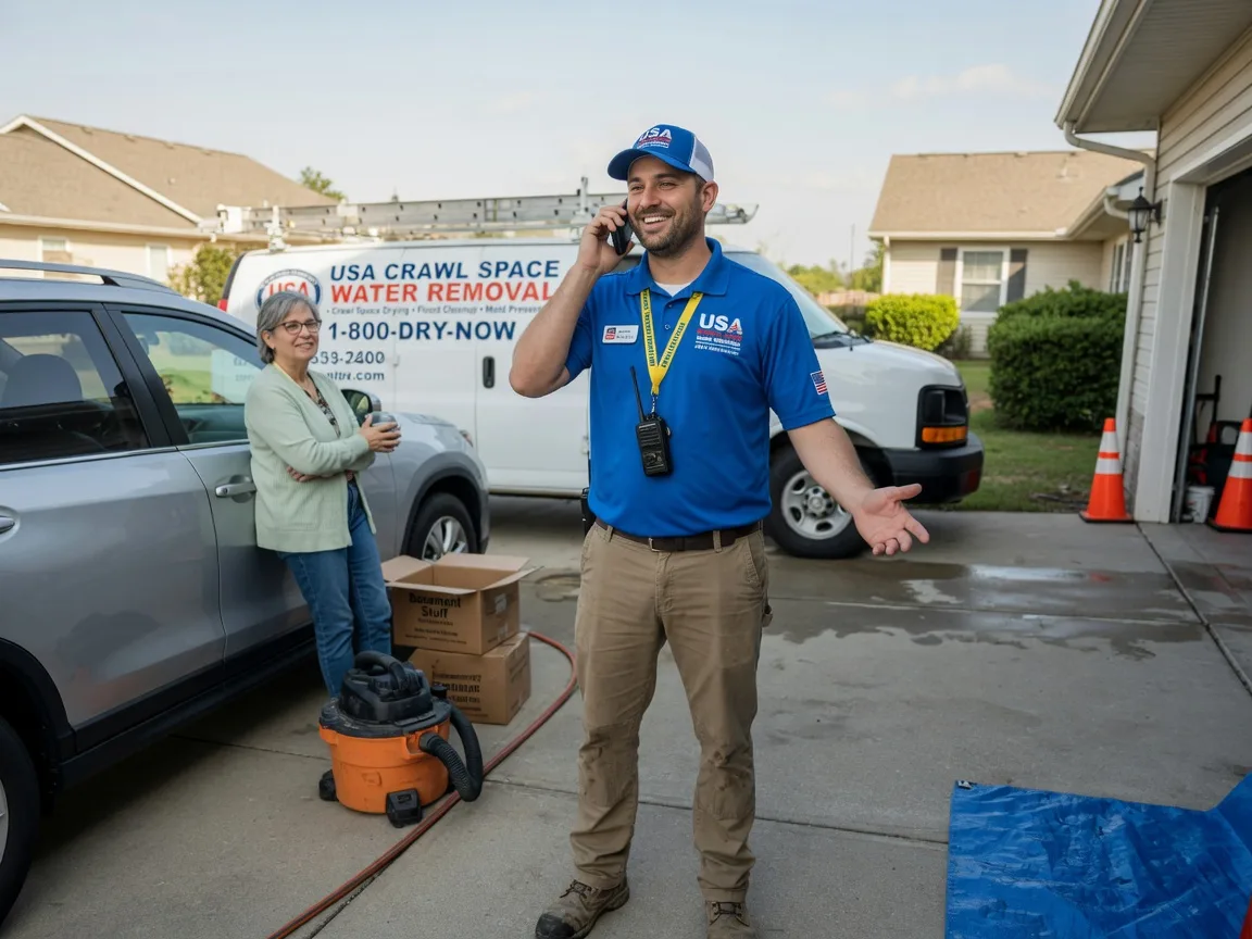 Crawl Space Water Removal Doucette, TX FAQs